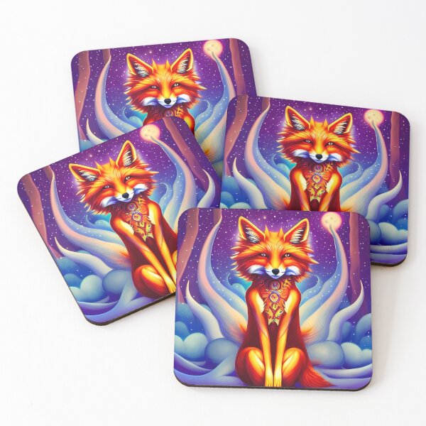 Item preview, Fire fox nine tails designed and sold by BigBrainArtwork.
