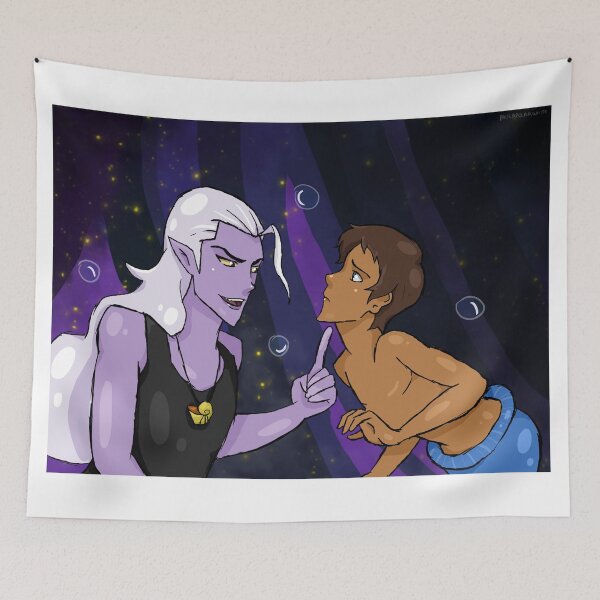 Item preview, Lance and Lotor, mermans designed and sold by paulapolarwhite.