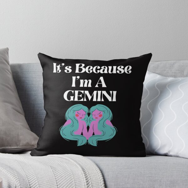 Item preview, Funny Horoscope Third Zodiac It's Because I'm A Gemini Twins designed and sold by MagicSD Designs.