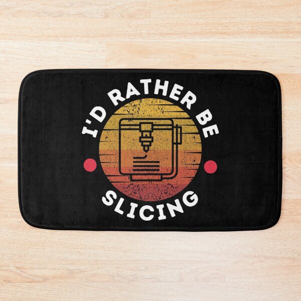 Item preview, I'd Rather Be Slicing designed and sold by BadAttitudeTees.