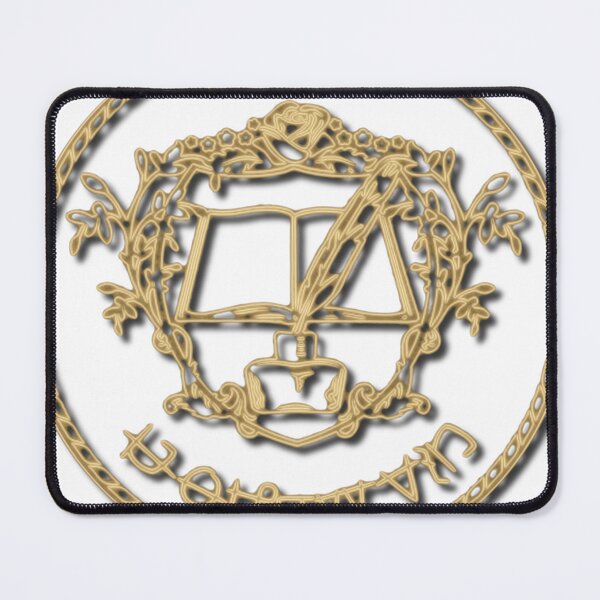 Item preview, Ascendance of a Bookworm Myne Workshop Crest Ink Drawn Glow in the Dark Filigree designed and sold by AKR-Hobby.