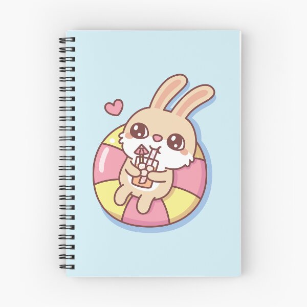 Item preview, Cute Rabbit Chilling On Pool Float Summer Vibes designed and sold by rustydoodle.