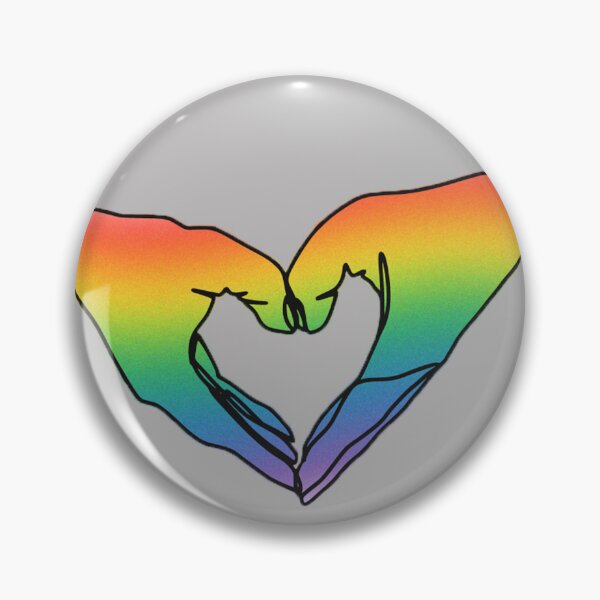 Item preview, Rainbow Heart Hands designed and sold by ThePureAudacity.