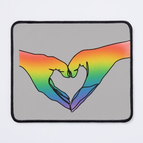 Item preview, Rainbow Heart Hands designed and sold by ThePureAudacity.