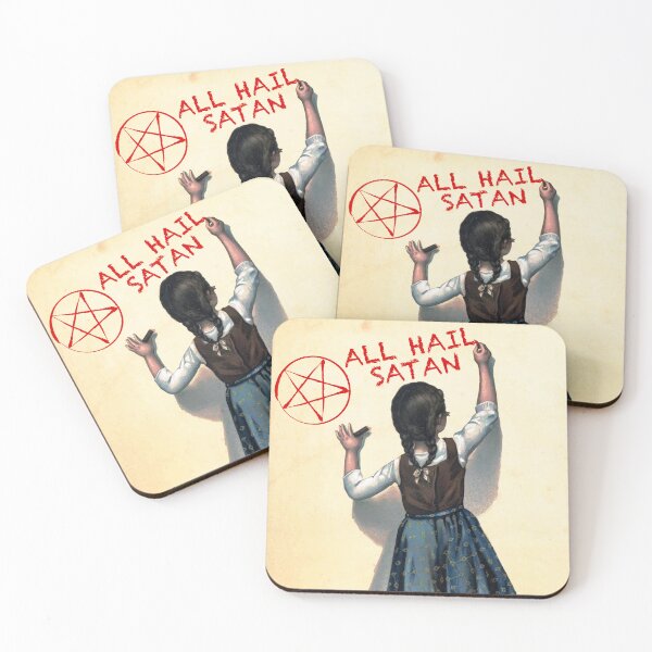 Item preview, All hail Satan designed and sold by monsterplanet.