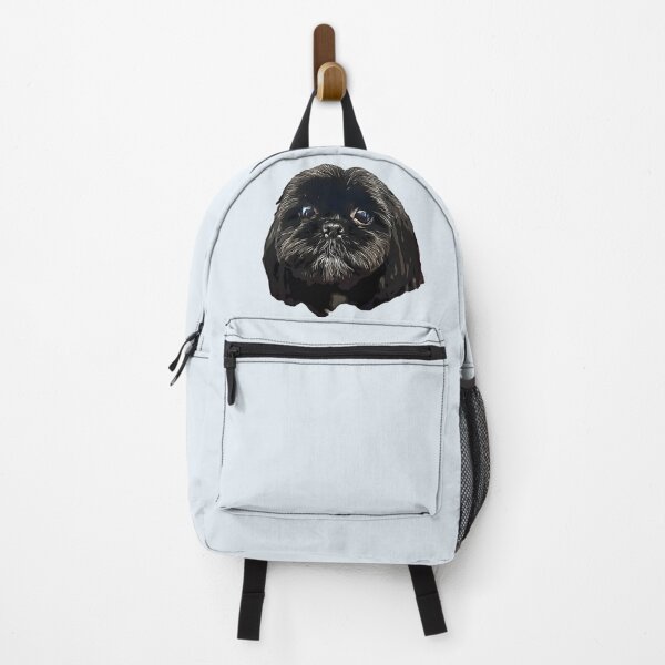 Item preview, Shih Tzu Black Puppy Dog Face designed and sold by ElegantCat.