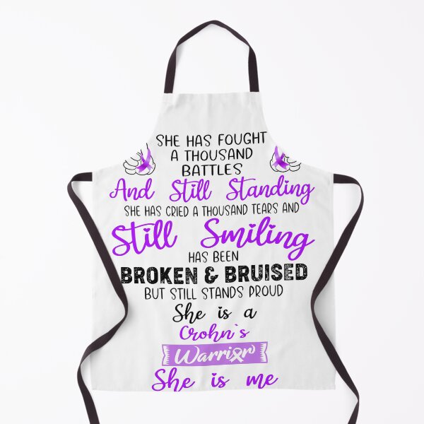 Item preview, Crohn's Warrior SHE IS ME - Support Crohn's Fighter Gifts designed and sold by Berriosly.