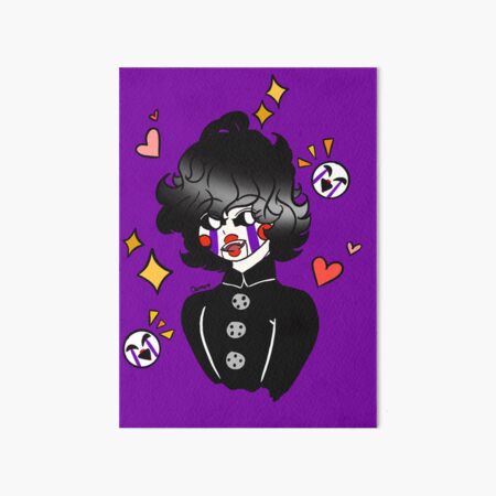 puppet, FNAF Art Print by heartfeltdesigns by Telahmarie