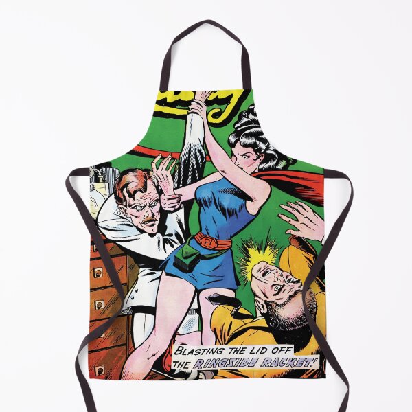 Item preview, Phantom Lady Vol.01 1950's Superhero Comic Cover designed and sold by AllTheFaeThings.