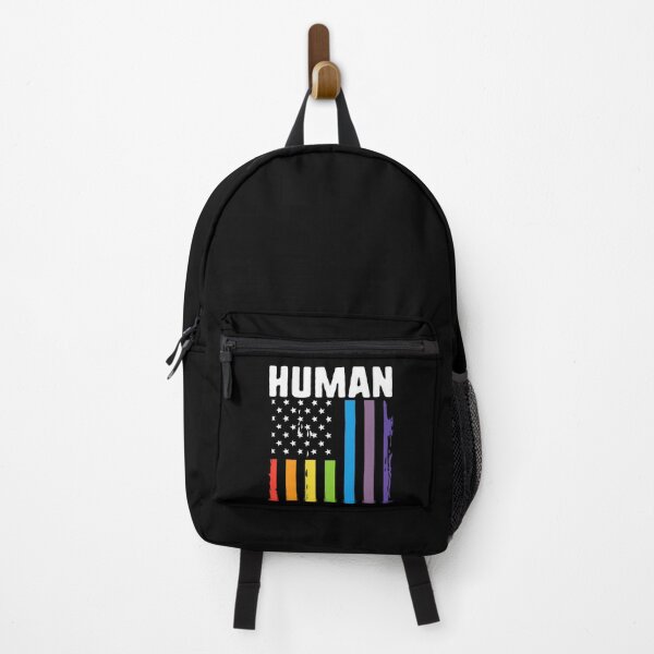 Item preview, Gay Pride Flag Human LGBTQ American Flag designed and sold by QueenOfPrint.