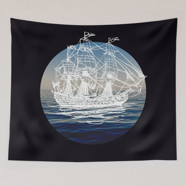 Item preview, Copy of Pirate Ship - black designed and sold by AR-Daydreams.