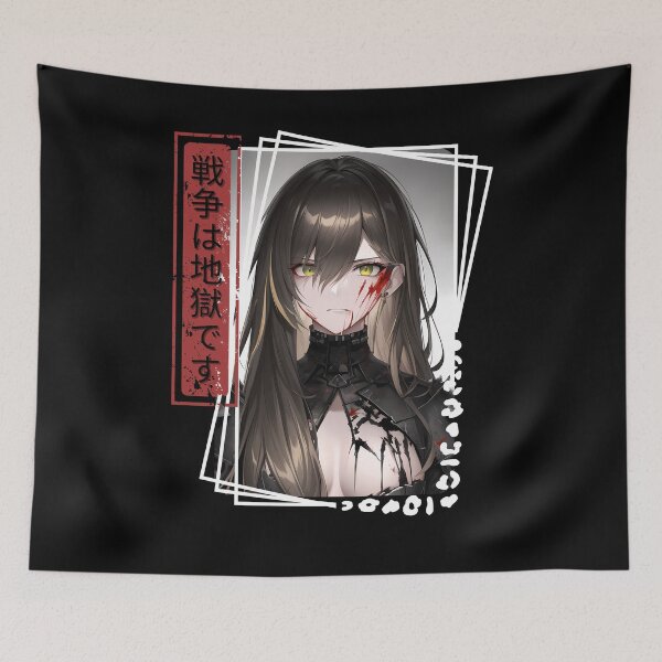 Item preview, War is Hell Dark Anime designed and sold by Anime-Fan-Merch.