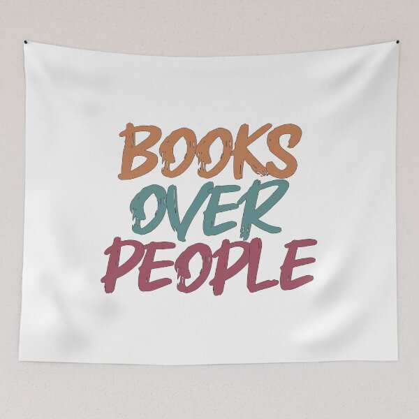 Item preview,  Books Over People,funny Books Lover,Funny Literature,funny Reading designed and sold by adnane4off.