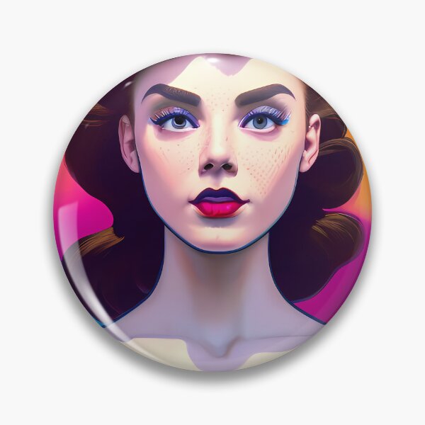 Item preview, Pinup girl style designed and sold by BigBrainArtwork.
