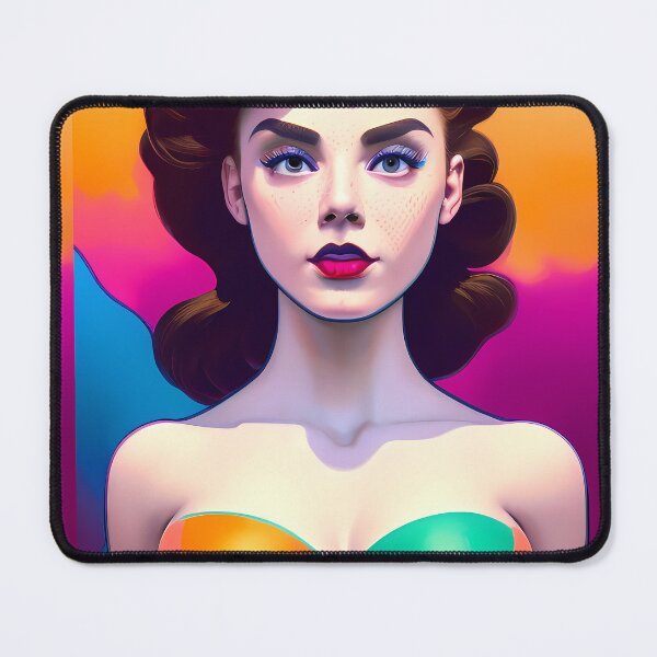 Item preview, Pinup girl style designed and sold by BigBrainArtwork.