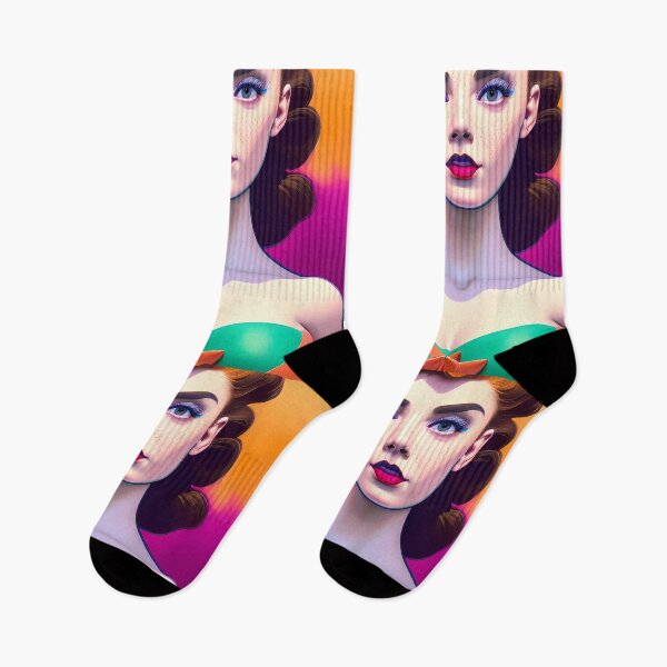 Item preview, Pinup girl style designed and sold by BigBrainArtwork.