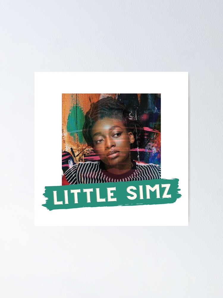 "Little Simz Singer Point and Kill British Rappers " Poster for