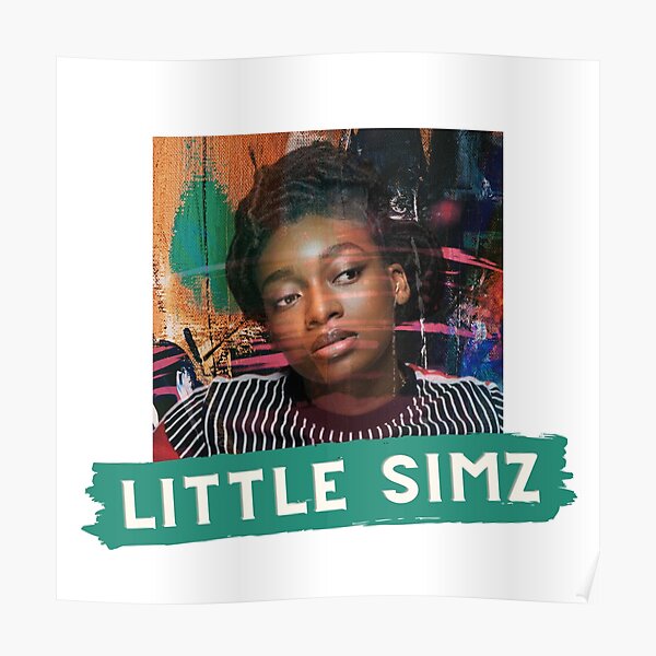 "Little Simz Singer Point and Kill British Rappers " Poster for