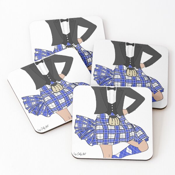 Item preview, Male Highland Dancer, Blue Kilt designed and sold by LizCaityArt.