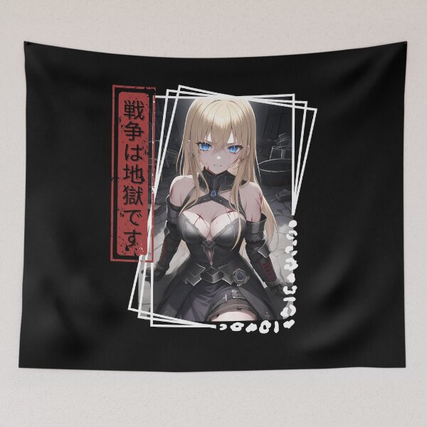 Item preview, Dark Anime Woman designed and sold by Anime-Fan-Merch.