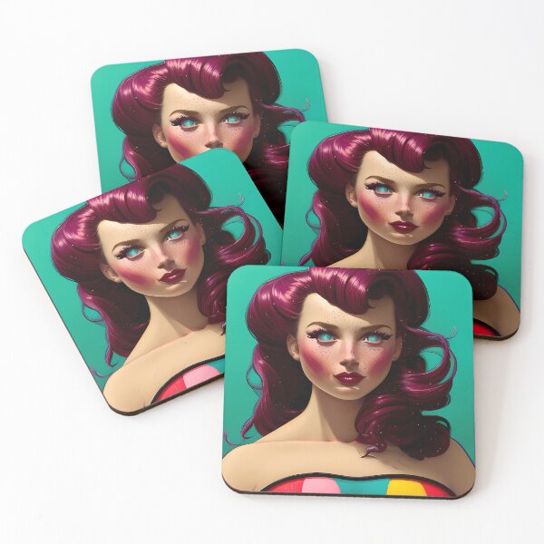 Item preview, Pinup girl style designed and sold by BigBrainArtwork.