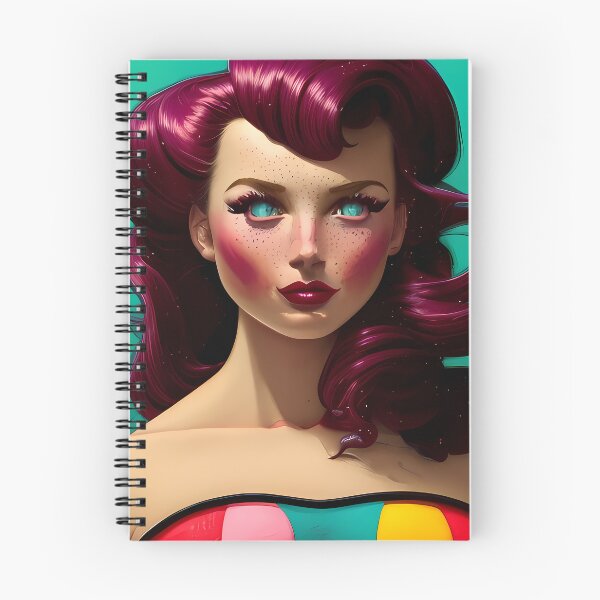 Item preview, Pinup girl style designed and sold by BigBrainArtwork.