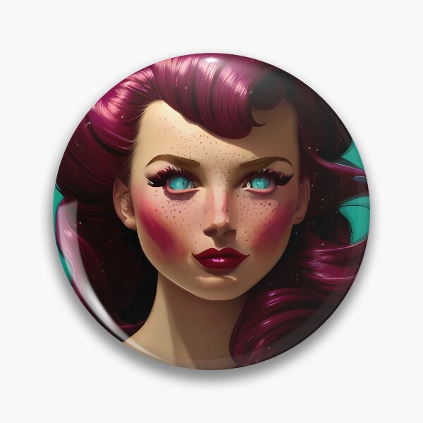 Item preview, Pinup girl style designed and sold by BigBrainArtwork.