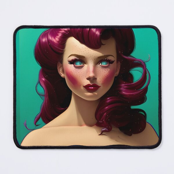 Item preview, Pinup girl style designed and sold by BigBrainArtwork.