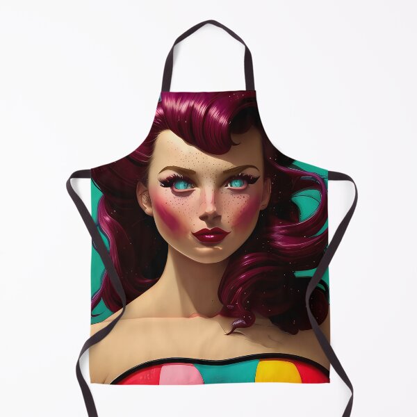 Item preview, Pinup girl style designed and sold by BigBrainArtwork.