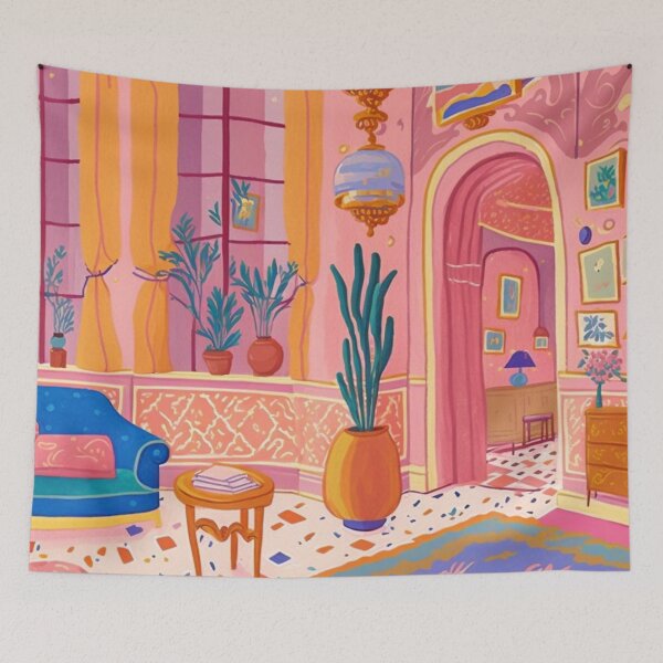 Item preview, Exotic luxury hotel designed and sold by RoseAesthetic.