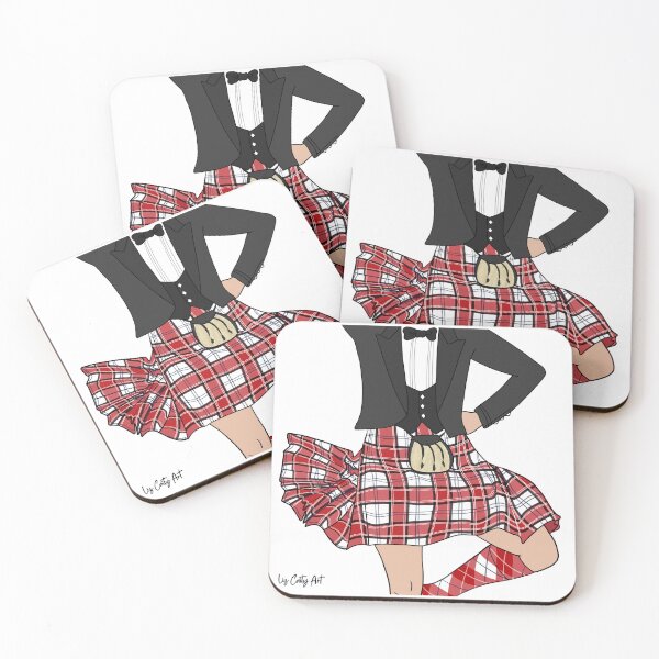 Item preview, Male Highland Dancer, Red Kilt designed and sold by LizCaityArt.