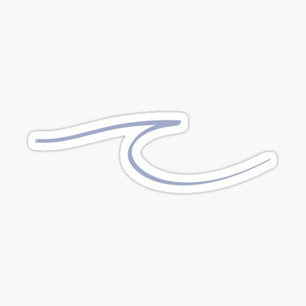 Wave Surf symbol Sticker