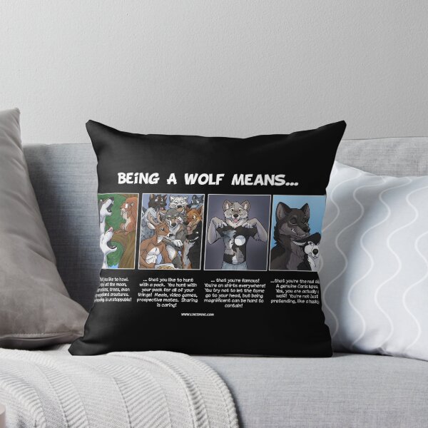 Item preview, Being a Wolf Means... designed and sold by likeshine.