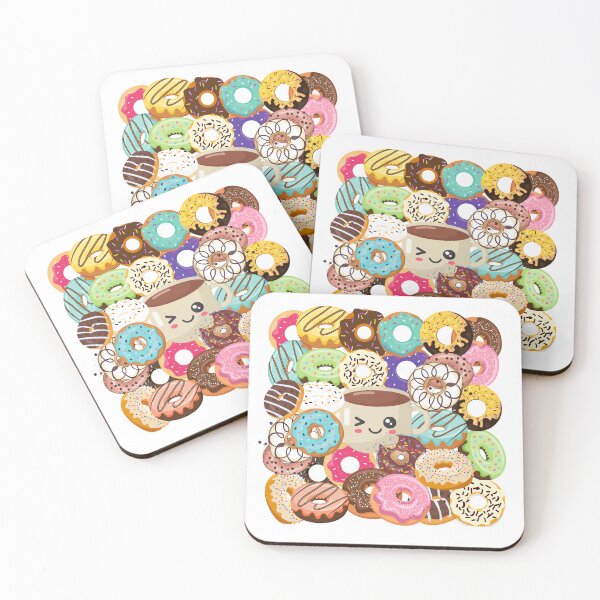 Item preview, donuts and coffee designed and sold by Yayis2088.