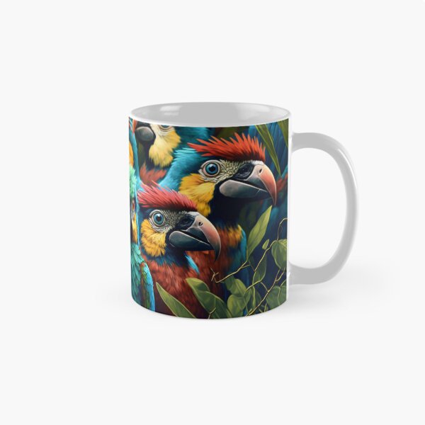 Item preview, Colorful Tropical Birds with Attitude designed and sold by FunWearVM.