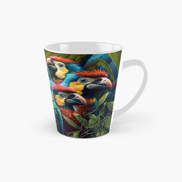 Item preview, Colorful Tropical Birds with Attitude designed and sold by FunWearVM.