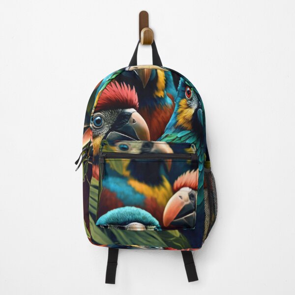 Item preview, Colorful Tropical Birds with Attitude designed and sold by FunWearVM.