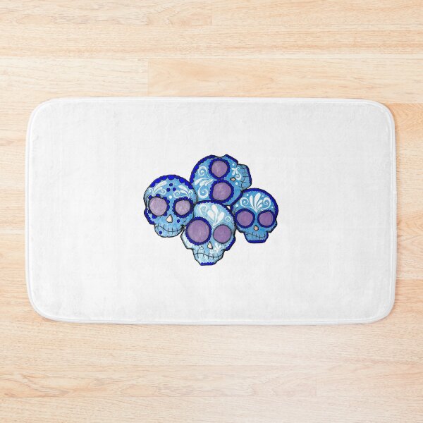 Item preview, Blue Sugar Skulls designed and sold by Pepecalavera.