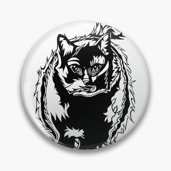 Item preview, Black Cat – Ink Illustration designed and sold by Alyxander LaBranche.
