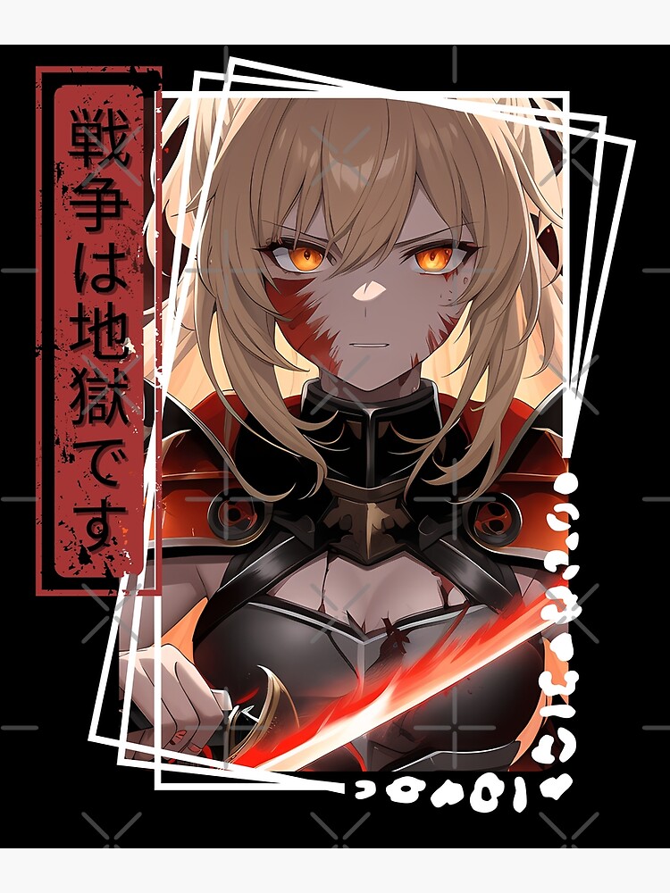 War is Hell Dark Anime Postcard for Sale by Anime-Fan-Merch