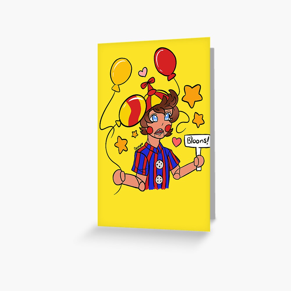 Funtime Chica Greeting Card for Sale by FeathersOnMars