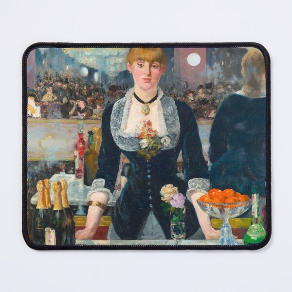 Item preview, HD Édouard Manet - A Bar at the Folies-Bergère designed and sold by Go Logo Designs.