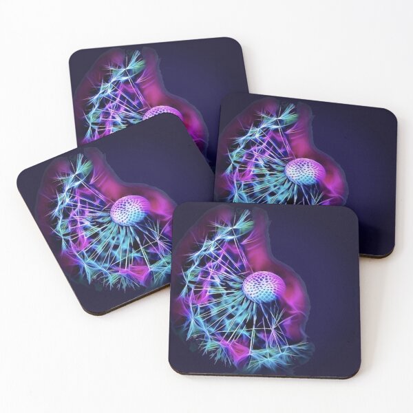 Item preview, Neon Dandelion Nature Photography Art designed and sold by Mark Russell.