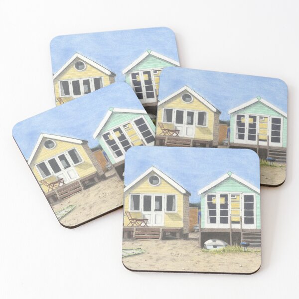 Item preview, Beach Huts, Mudeford designed and sold by LindaBrand.
