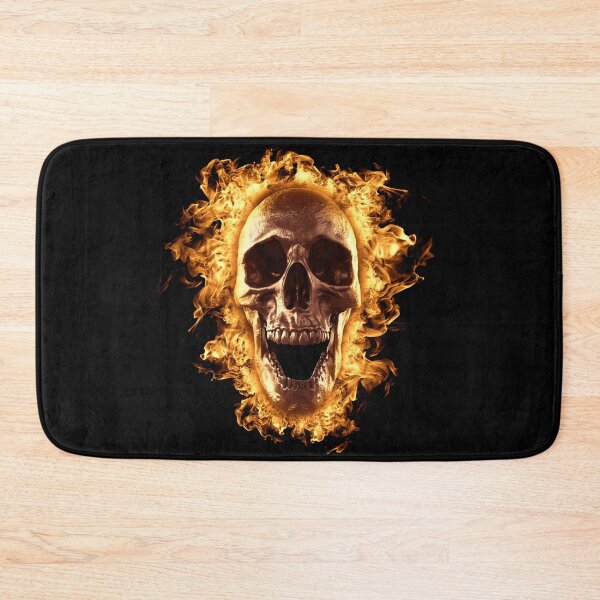 Item preview, Skull on Fire T-shirt designed and sold by graphiks.