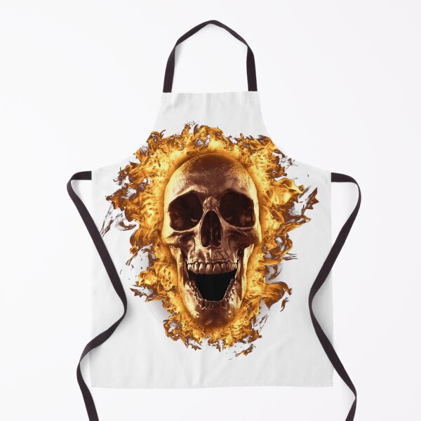 Item preview, Skull on Fire T-shirt designed and sold by graphiks.
