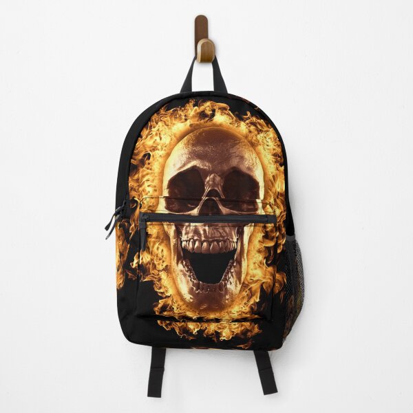 Item preview, Skull on Fire T-shirt designed and sold by graphiks.