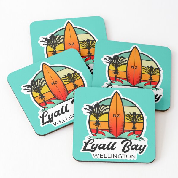 Item preview, Lyall Bay, Wellington, Surf Design, New Zealand designed and sold by Kiwidom.