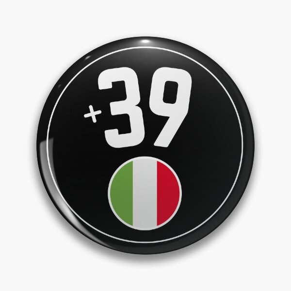 Item preview, ITALY country code +39 logo badge designed and sold by LeddsoDello.
