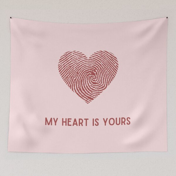 Item preview, My heart is yours designed and sold by AllTheBells.